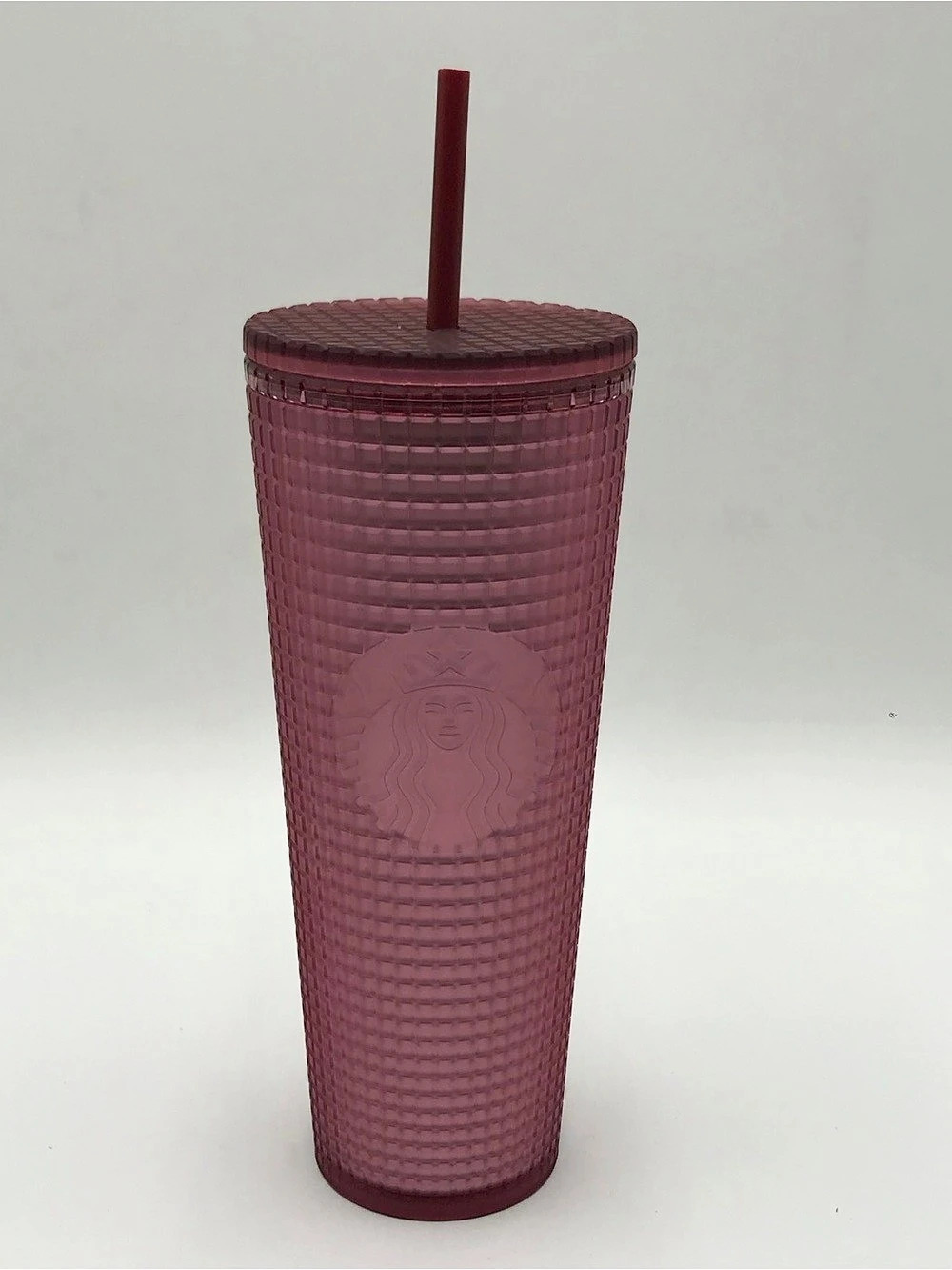 Starbucks 24 oz / 710 mL Textured Tumbler Pink NWT